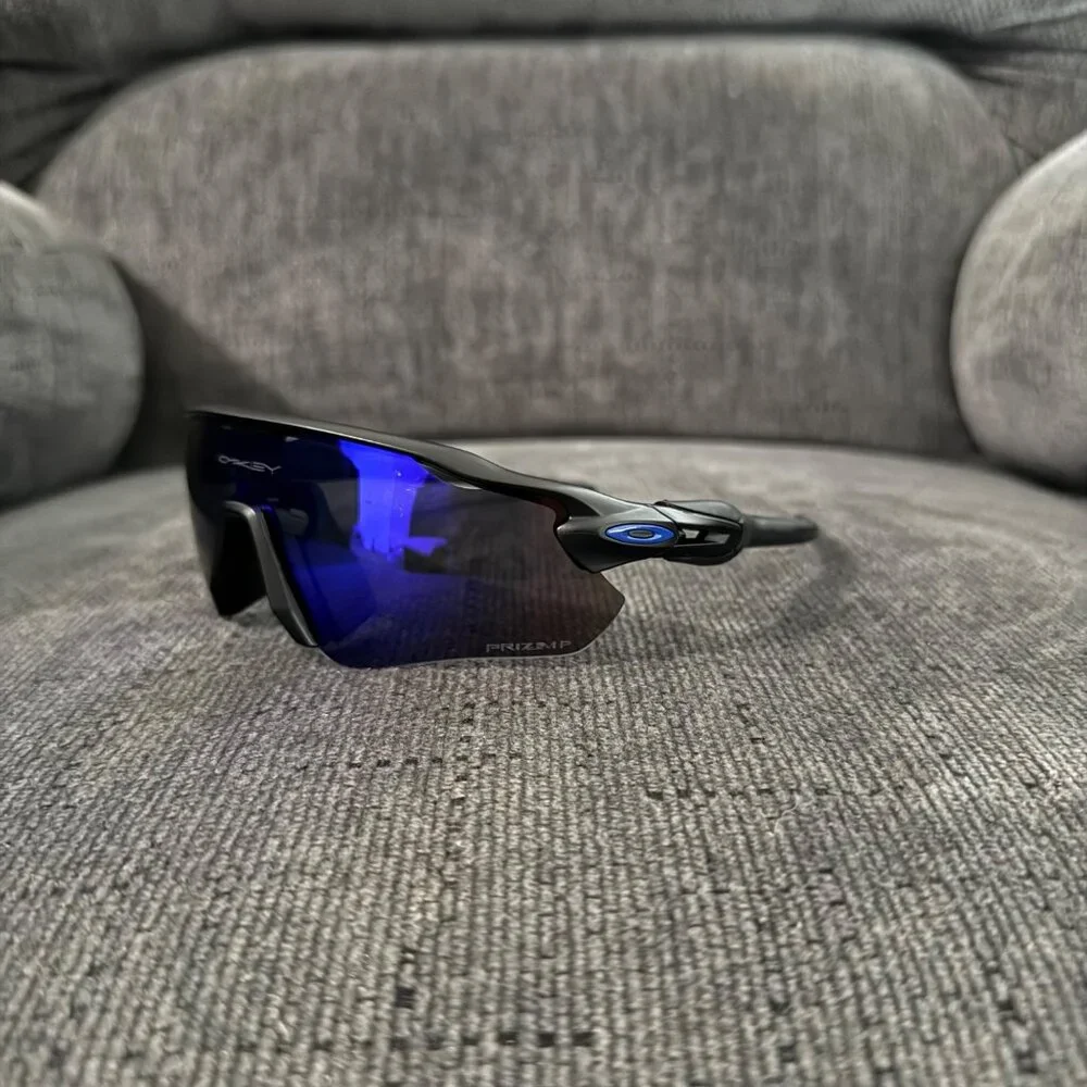 Oakley Radar EV PRIZM Polarized Blue OO9208 Black Frame - Picture 8 of 13